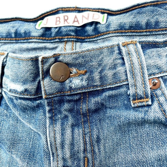 J brand cuffed distressed shorts 10430266 nimes - Picture 2 of 7